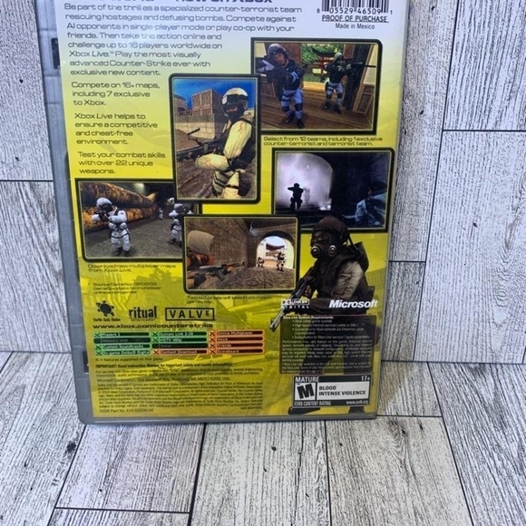 Counter-Strike | Xbox Original, 2003 | Complete CIB W/ Manual | - Picture 2 of 6